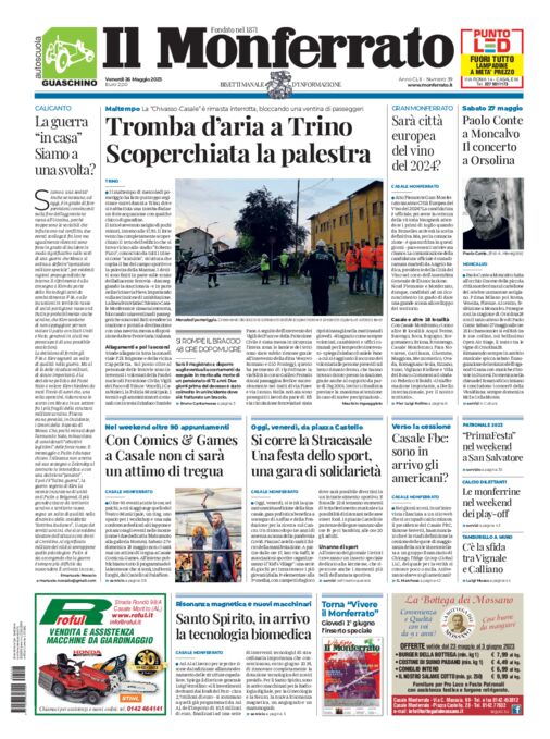 Il Monferrato - Edizione 39 del 26/05/2023